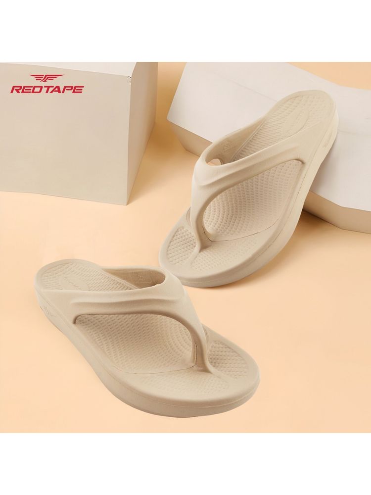 Red Tape Women'S Thomes Beige Flipflops-picture-32