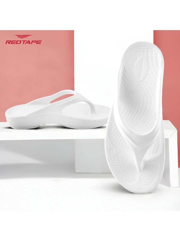 Red Tape Women'S Thomes White Flipflops-picture-41