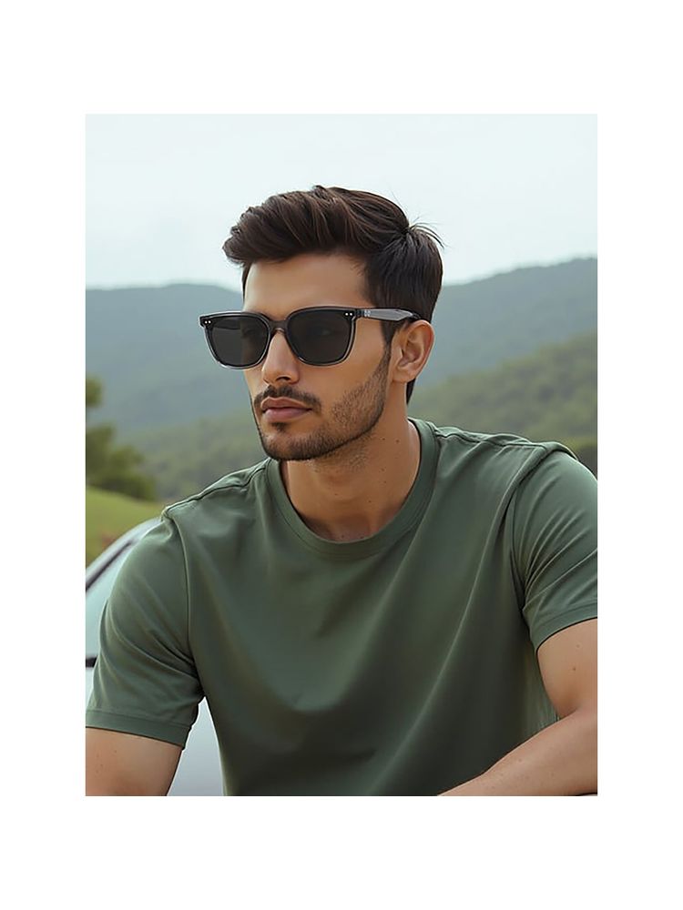 Vincent Chase Gray Full Rim Wayfarer Vincent Chase Vcs000548 Sunglasses-image-18