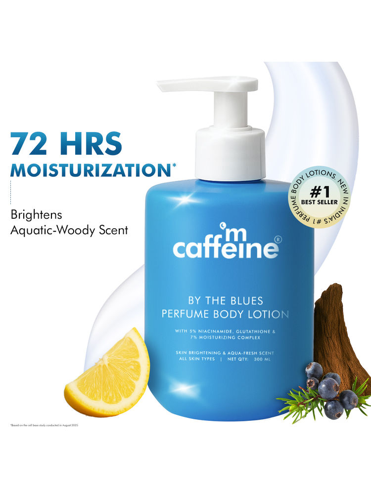 MCaffeine By The Blues Brightening Perfume Body Lotion 5% Niacinamide