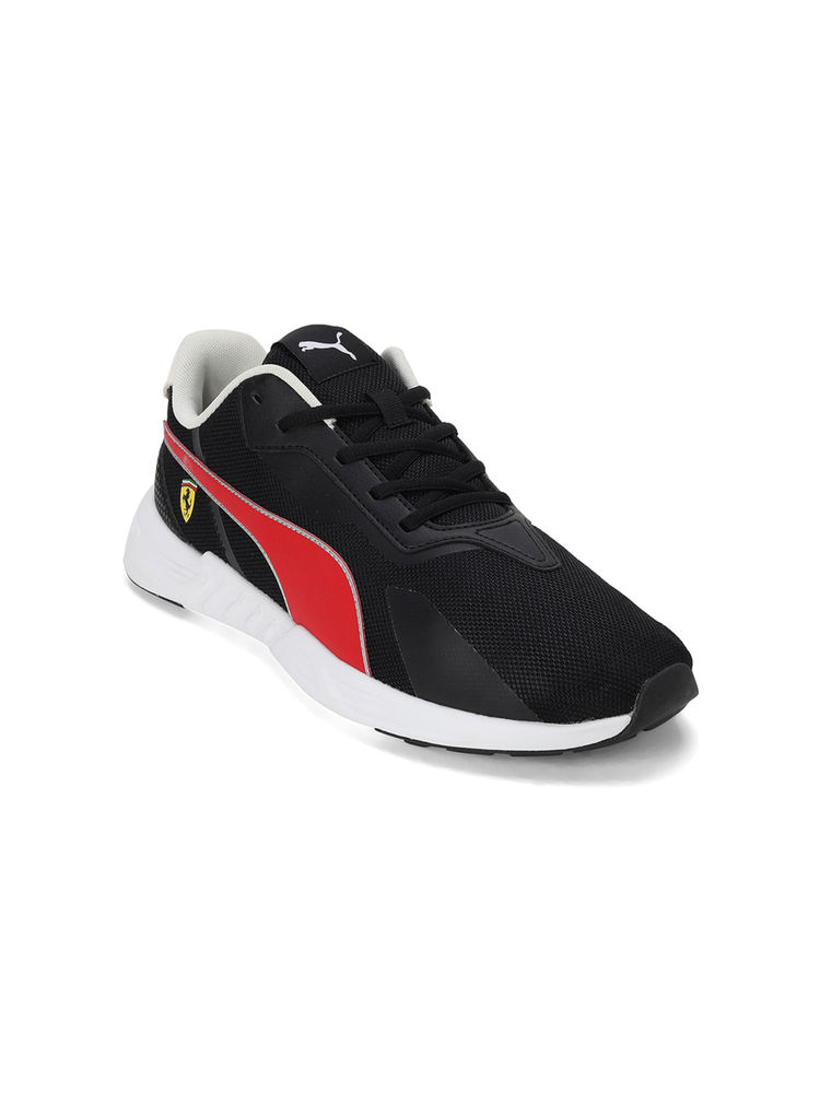 Puma Ferrari Tiburion Unisex Black Sneakers-image-28