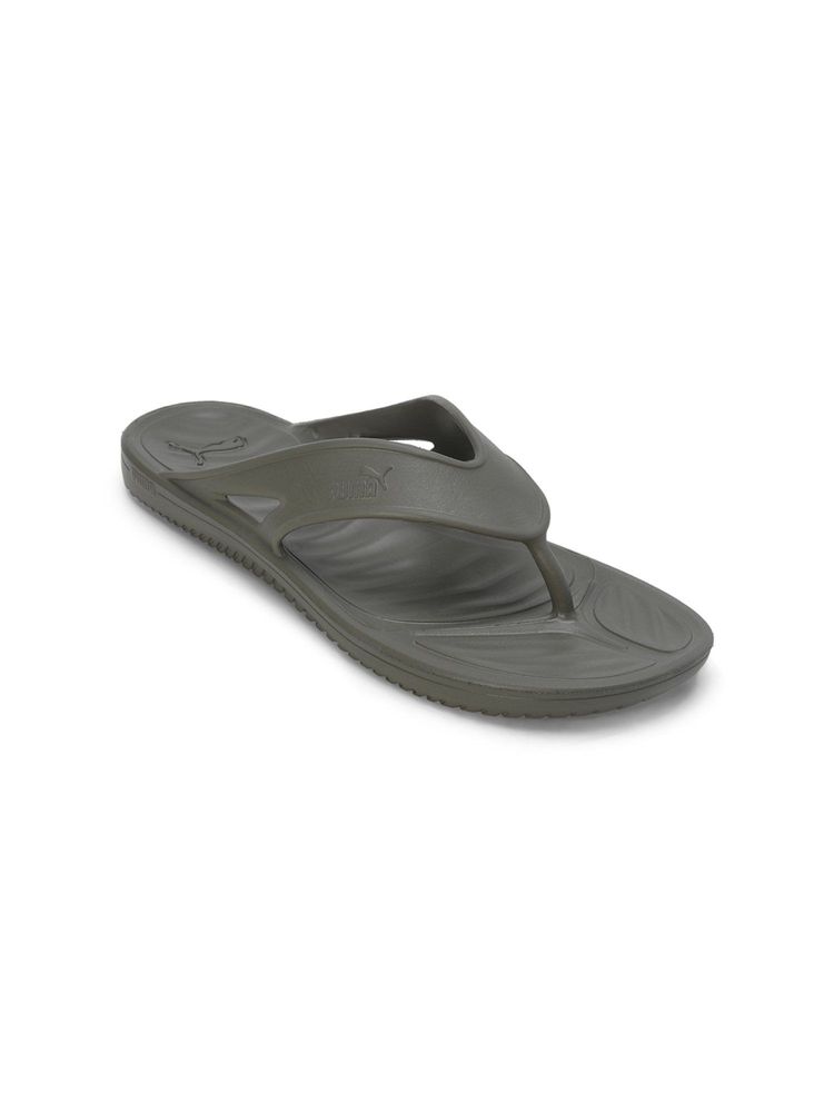 Puma Flymo Injex Unisex Black Flipflops-image-5