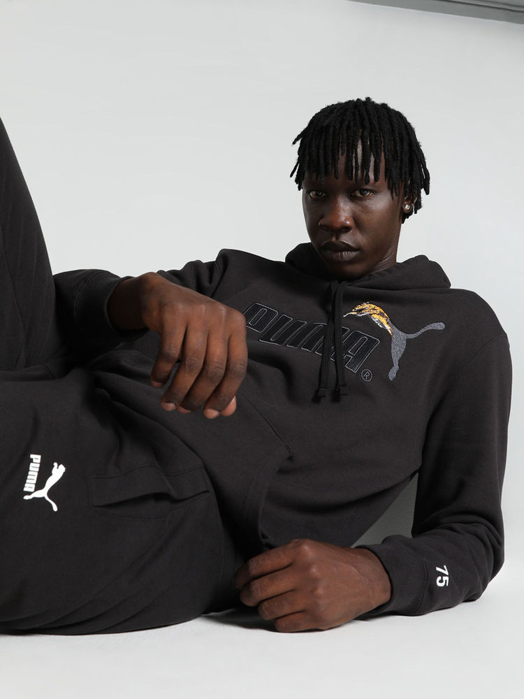 Puma NO.1 LOGO TR Unisex Black Hoodies-picture-12