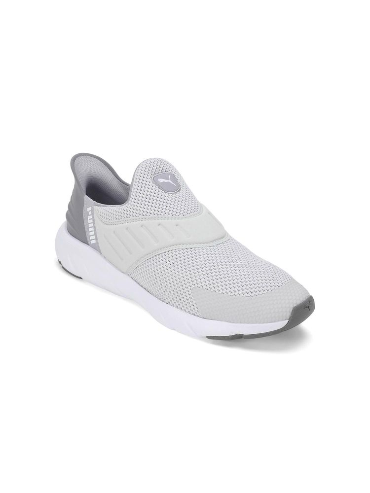 Puma Softride Flex Ease in Wd Unisex Grey Running Shoes-image-44