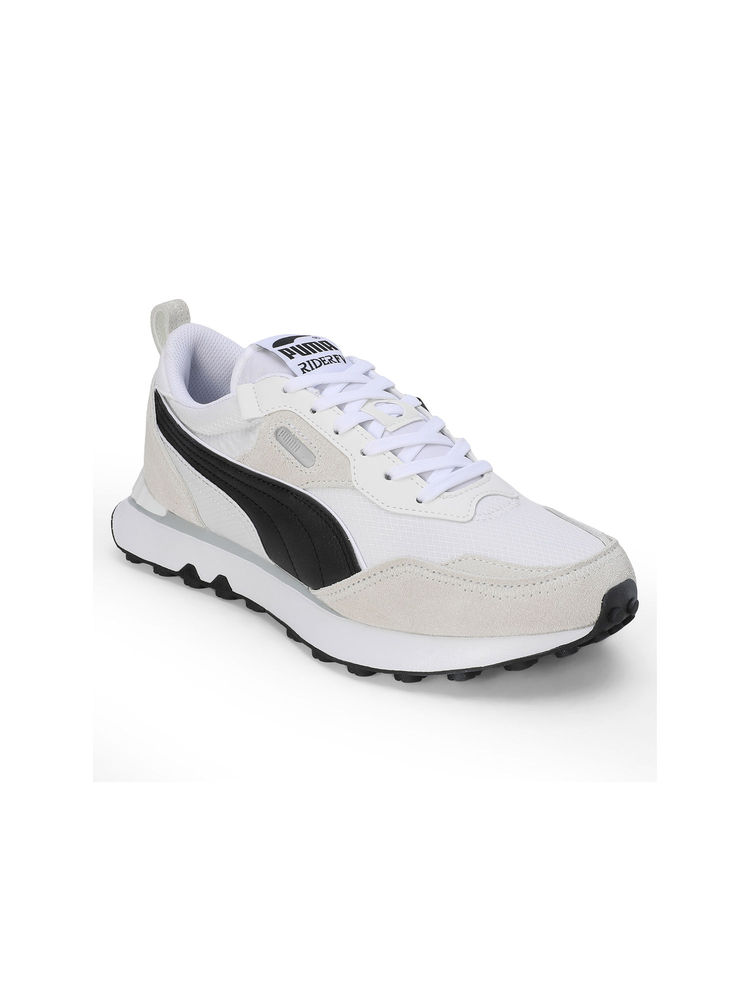 Puma Rider Fv Future Vintage Unisex White & Grey Sneakers-picture-10