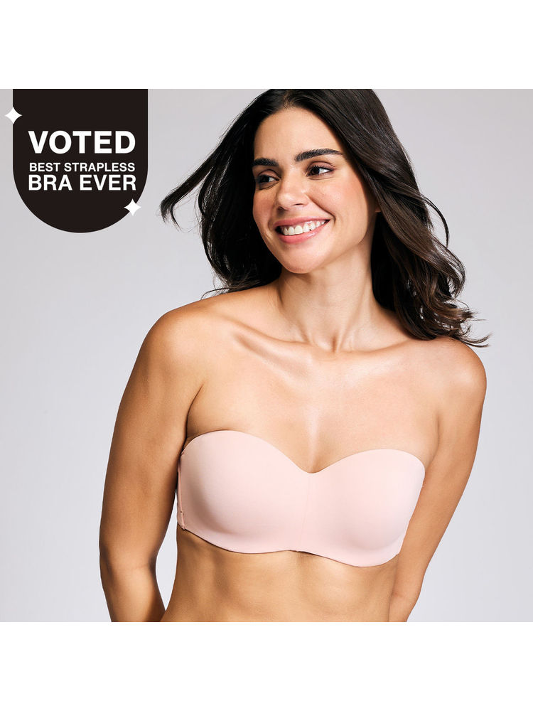 Nykd By Nykaa The Ultimate Multiway Strapless Padded Wired Bra NYB027 P Nude