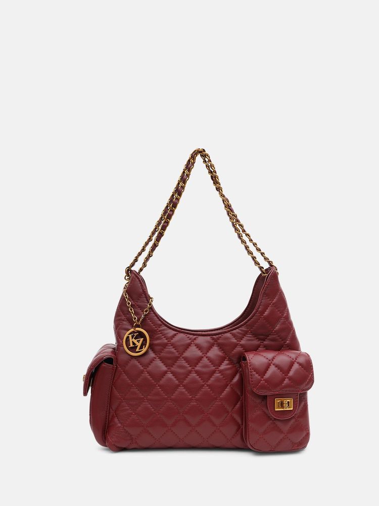 kazo fashion Kazo Red Zoey Tote Bag (L)-picture-12