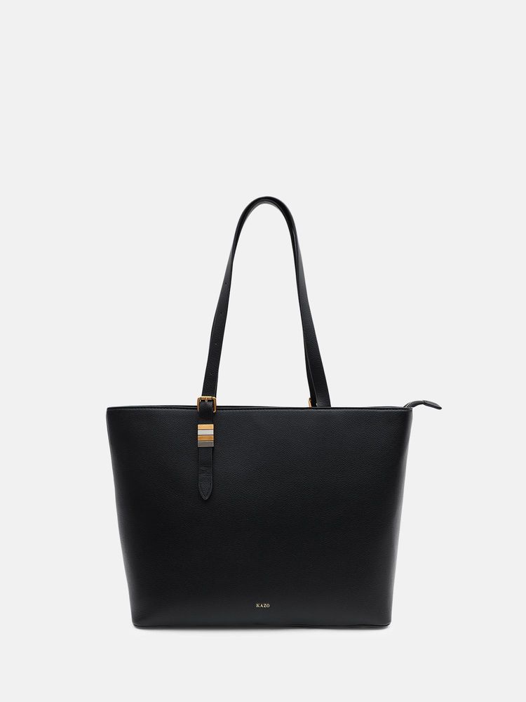kazo fashion Kazo Black Thea Tote Bag (L)-picture-27