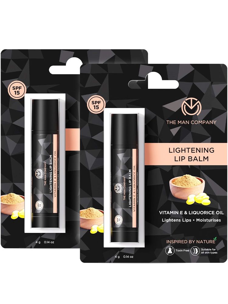 The Man Company Lightening Lip Balm - Pack Of 2-image-17