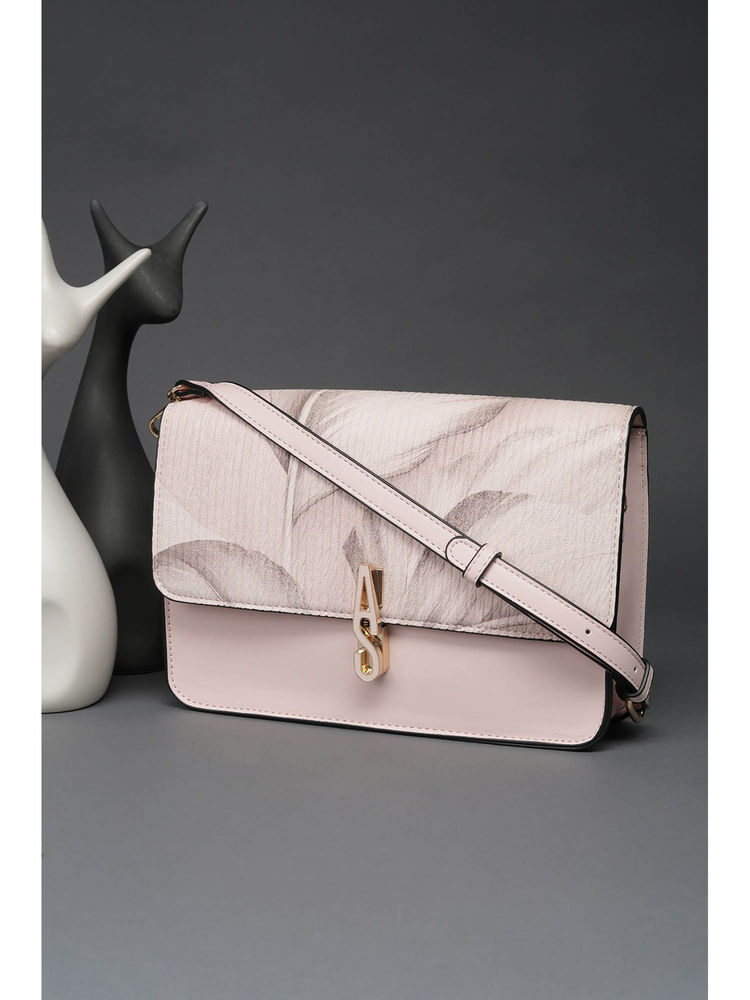 Allen Solly Women Pink Printed Sling Bag-picture-19