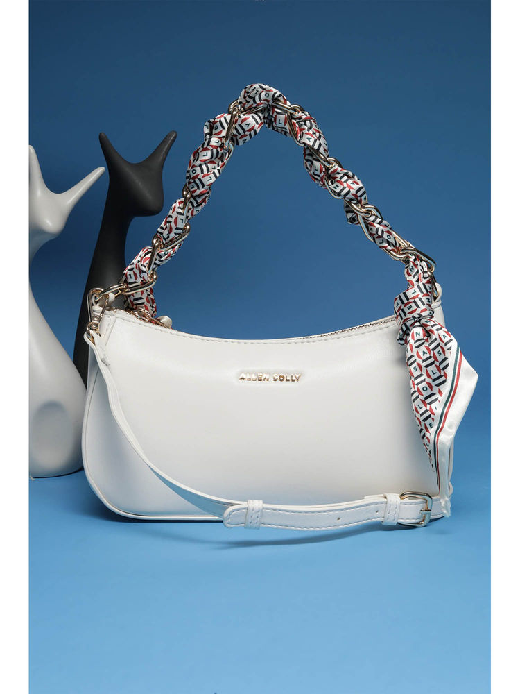 Allen Solly Women White Solid Sling Bag-picture-27