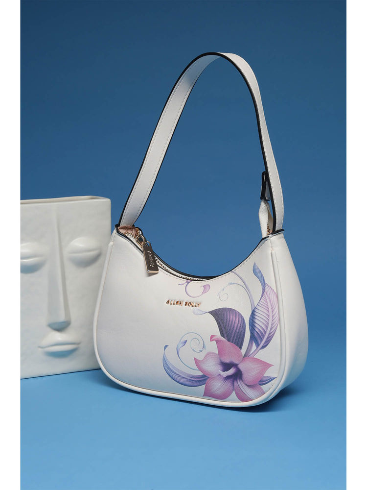 Allen Solly Women White Floral Casual Handbag-picture-35