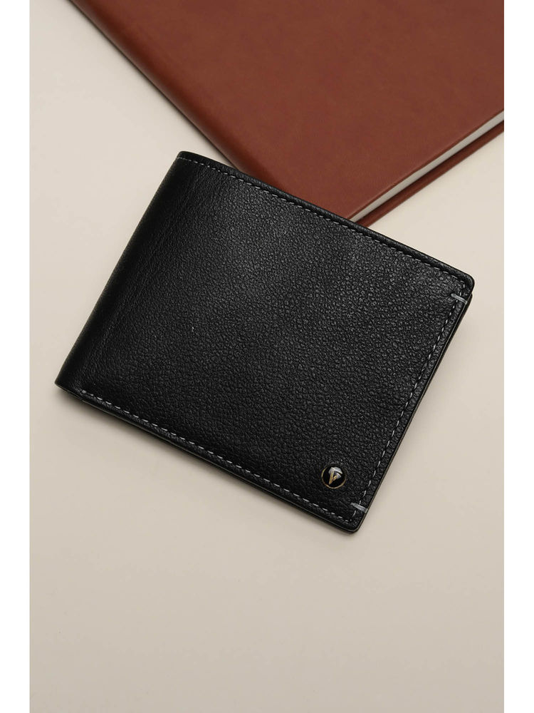 Van Heusen Men Black Leather Wallet-picture-11