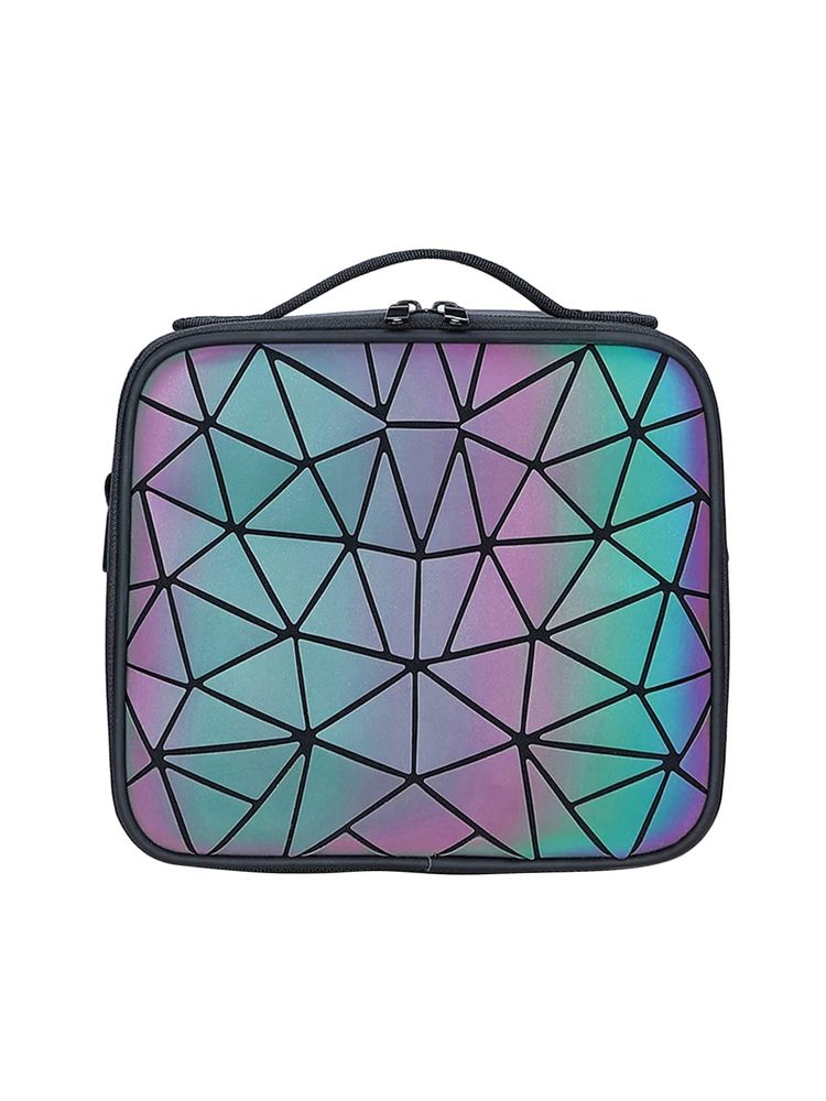 Makeup By Siti Professional Makeup Cosmetics Storage Bag/Pouch with Adjustable Compartment - Rainbow-picture-15