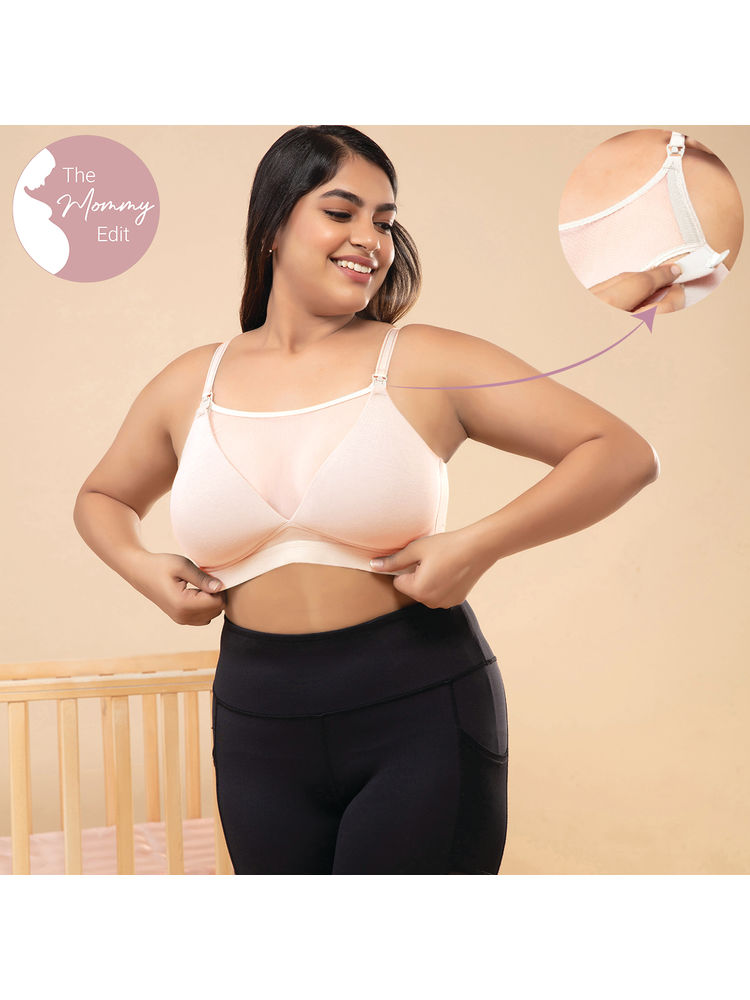Nykd by Nykaa Comfy Maternity Bra - Nude NYB032