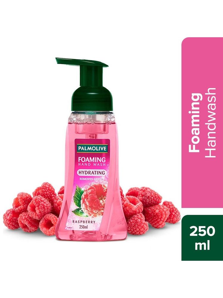 Palmolive Hydrating Foaming Raspberry Hand Wash, Removes 99.9% Germs