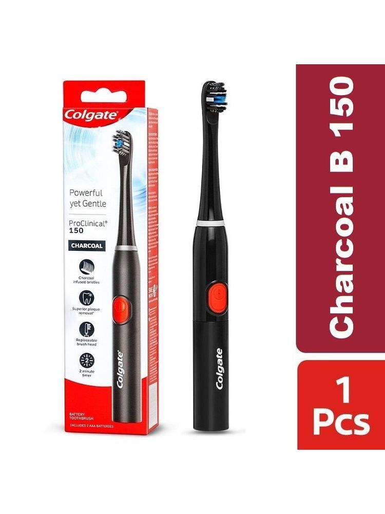 Colgate Pro-Clinical 150 Charcoal Battery Powered Toothbrush-picture-26
