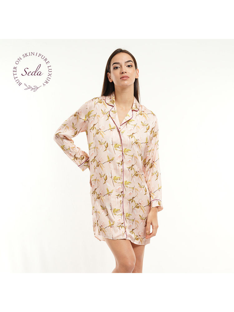 Mackly Womens Printed Polyester Night Shirt-picture-20