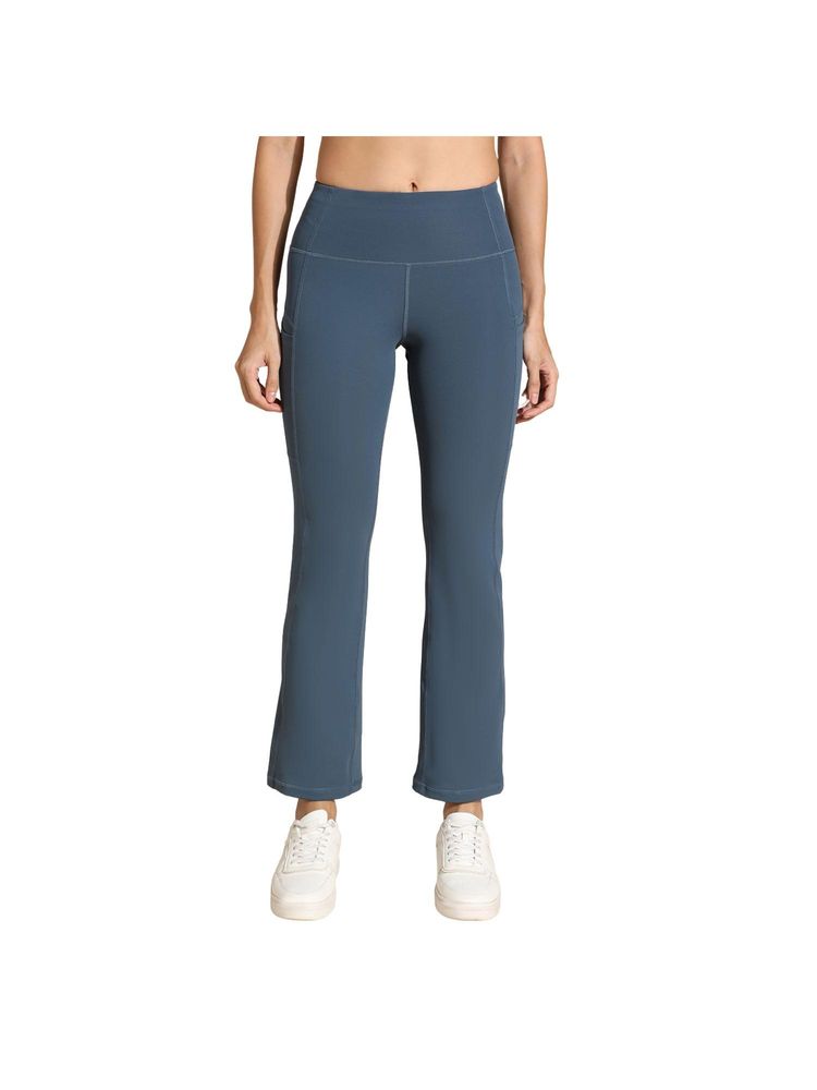Silvertraq Luna Sculpt Straight Trackpants Aegean Blue-picture-10