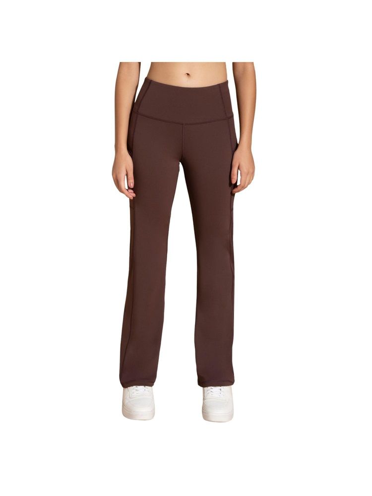 Silvertraq Luna Sculpt Straight Trackpants Java-picture-14