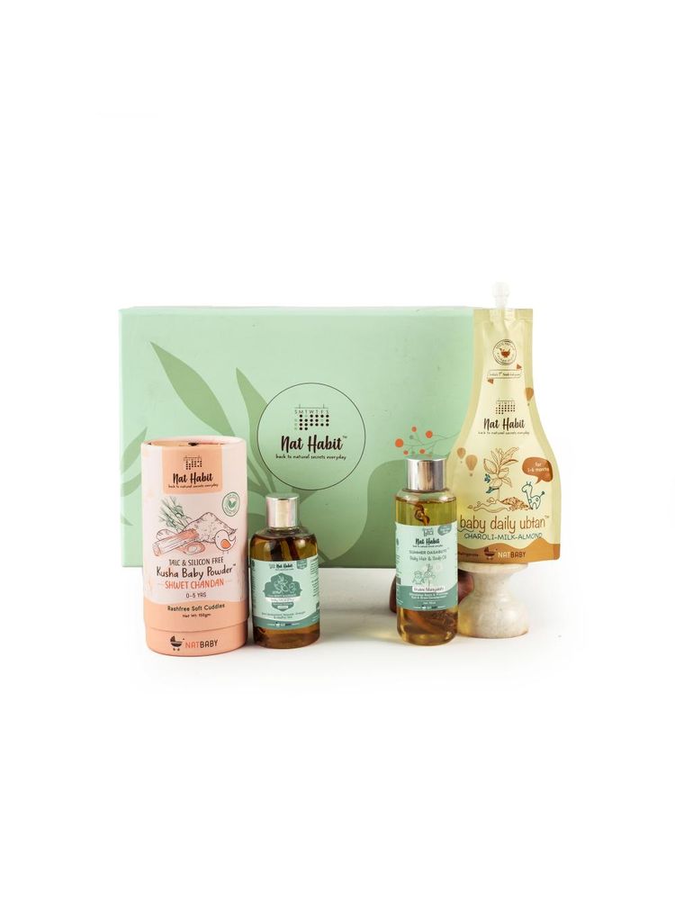 Nat Habit Cuddly New Born Baby Gift Set