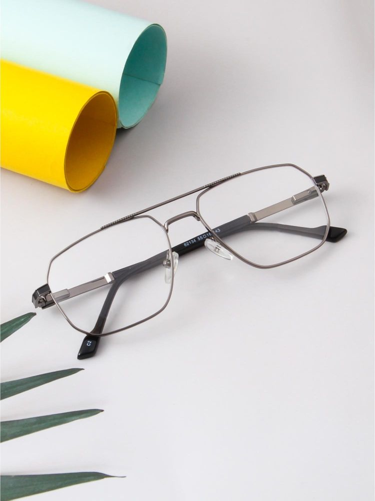 TED SMITH Unisex Full Rim Pilot Grey Eyeglass Frame-picture-21
