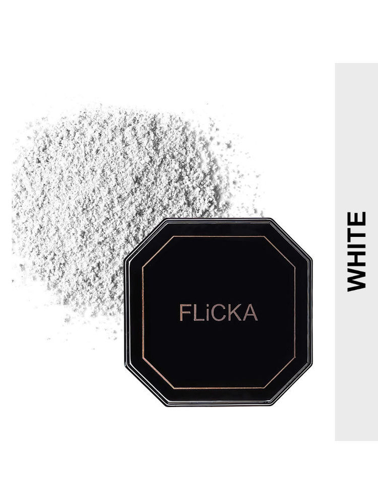 Flicka Dust It Off Loose Setting Powder Natural & Smooth Finish Shine Control Lightweight-picture-10