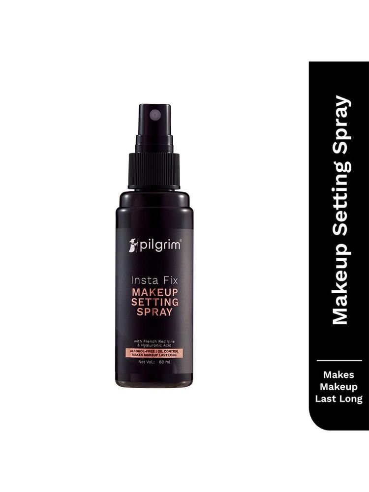 Pilgrim Insta Fix Makeup Setting Spray With Hyaluronic Acid & French Red Vine-image-11