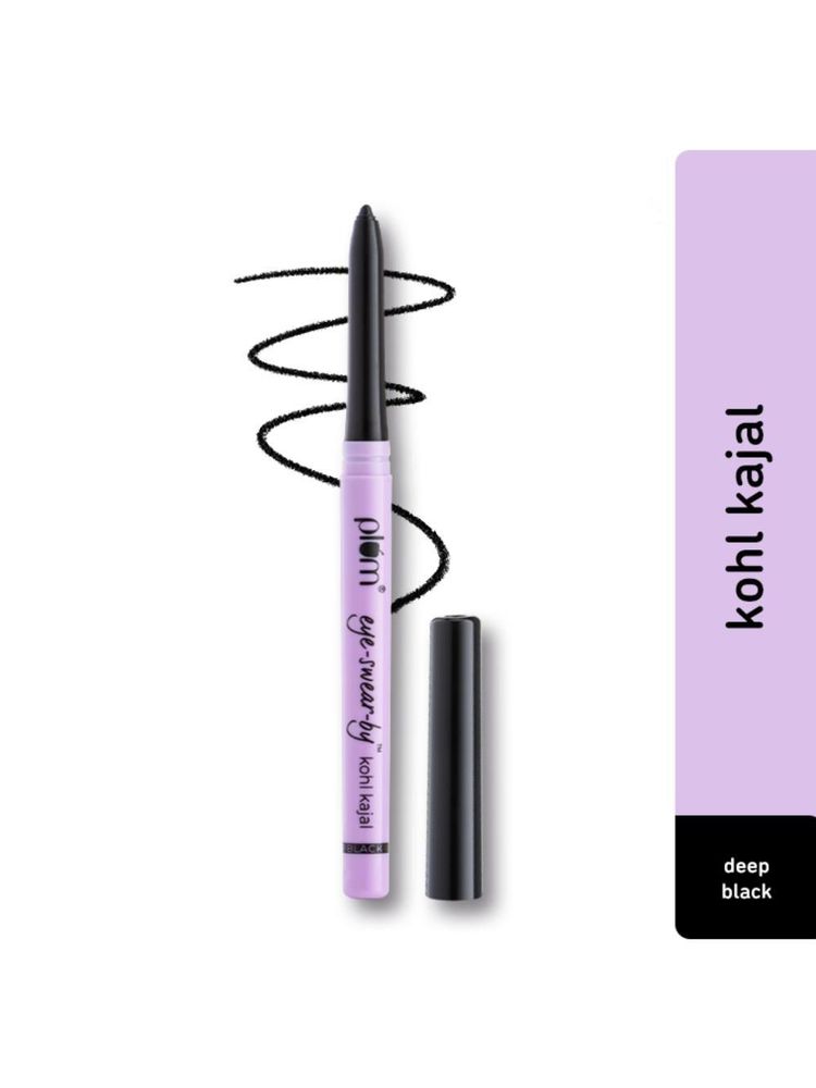 Plum Eye-swear-by Kohl Kajal - Deep Black-picture-24