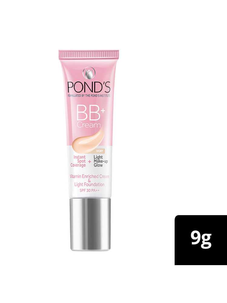 Ponds BB+ Cream Instant Spot Coverage + Light Make-up Glow Ivory
