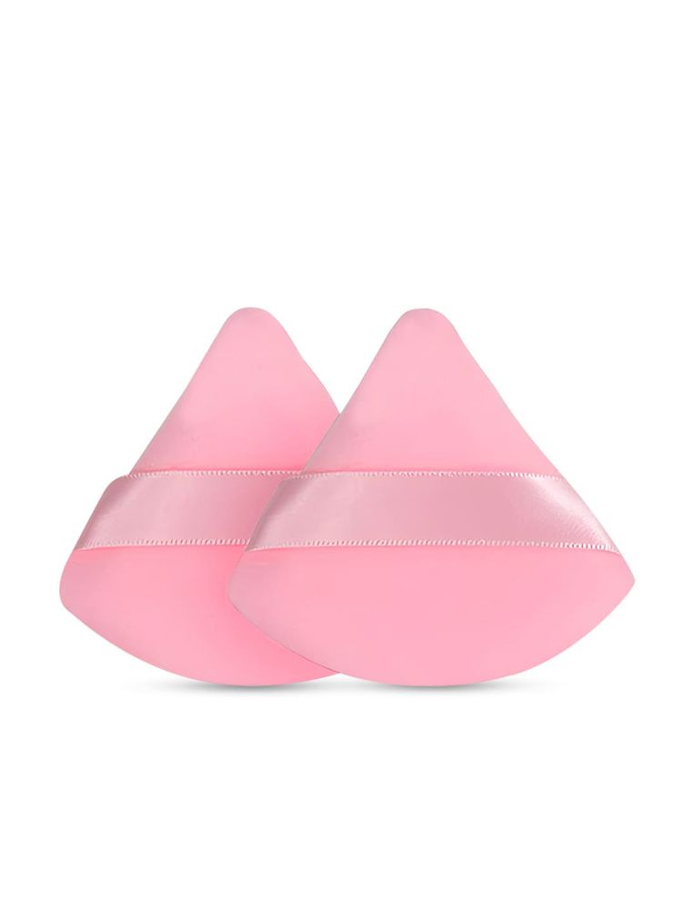GLEVA Triangle Makeup Puff Pack Of 2 - Pink-picture-20