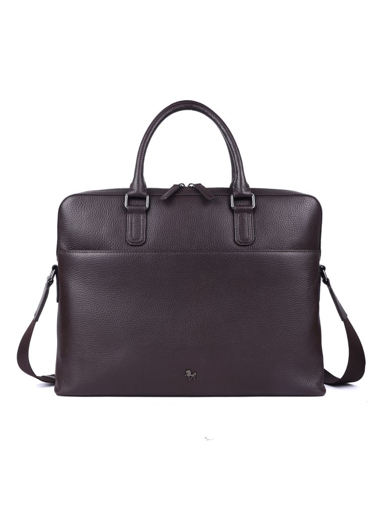 SILVIANO Somerset Leather Laptop Bag for Men Fit Upto 16 Inch-image-8