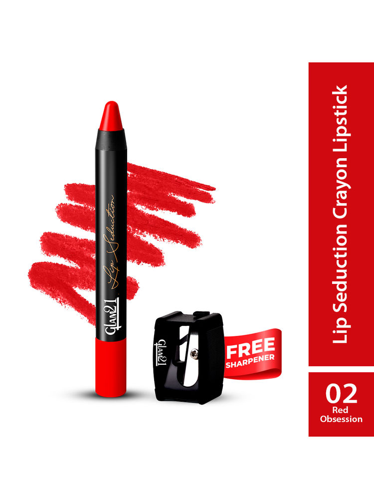 GLAM21 Lip Seduction Non- Transfer Crayon Lipstick