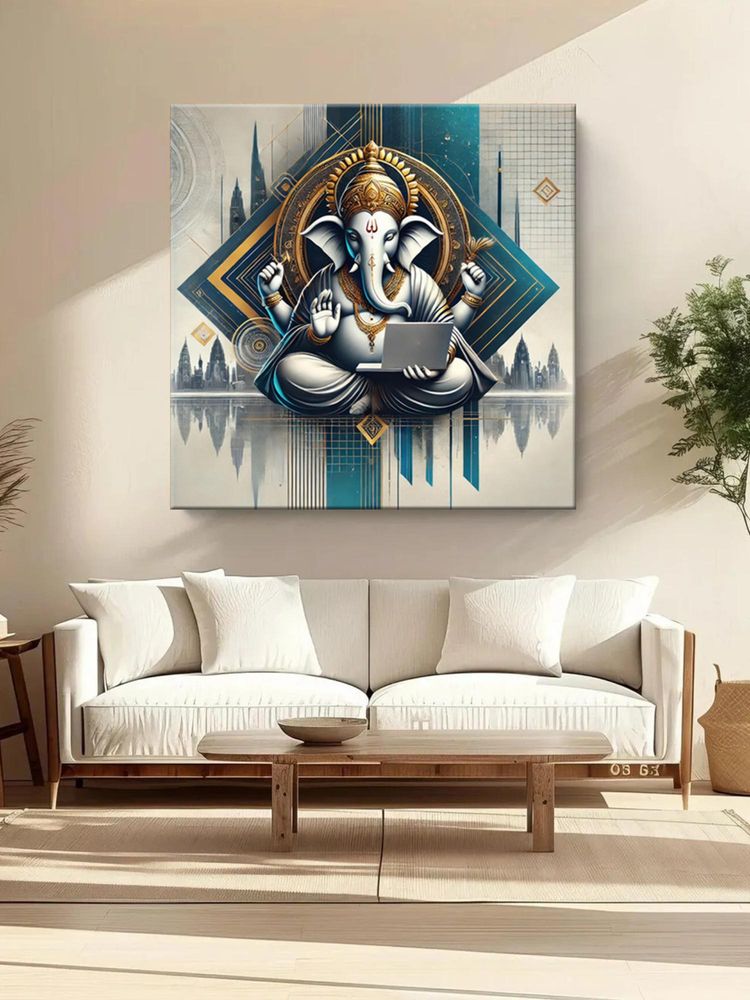999Store Canvas Painting Sacred Hindu Art, Vastu Wall Decor-picture-18