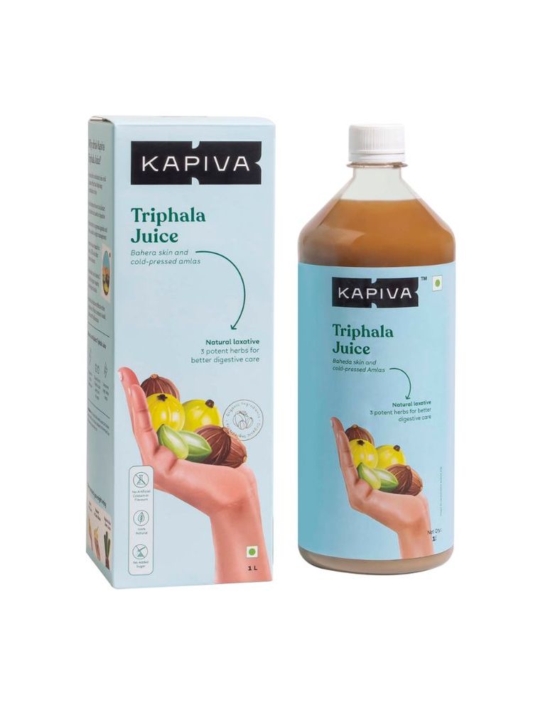 Kapiva Triphala Juice100% Ayurvedic, Relieves Constipation & Improves Digestion, No Added Sugar