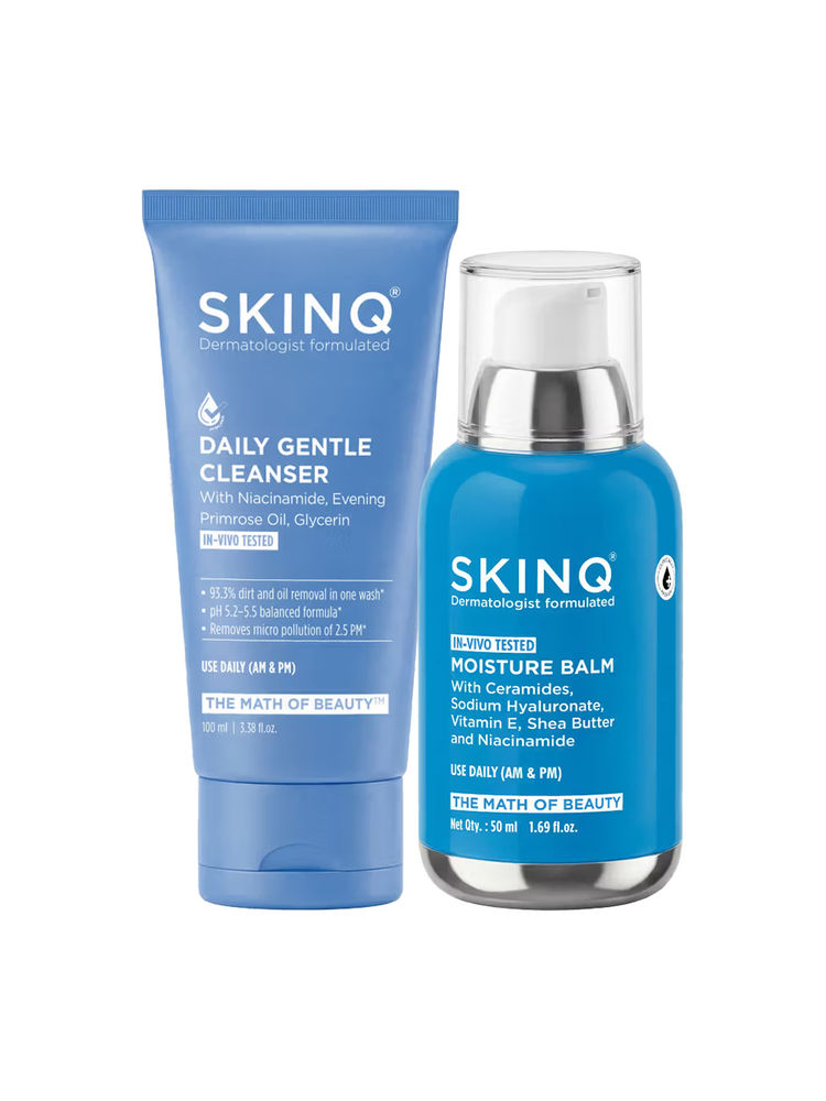 SKINQ Cleanse & Hydrate Combo Hydrating Face Cleanser, Moisturizer With Ceramides-image-25