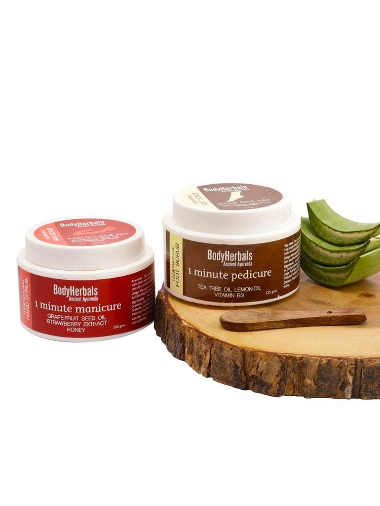 Bodyherbals Mani-Pedi Foot & Hand Care Combo