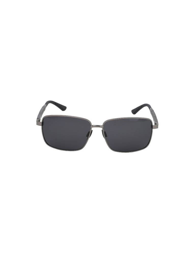 Carlton London Premium Men Metallic Polarised & UV Protected Lens Rectangle Sunglasses - CLSM116-picture-15