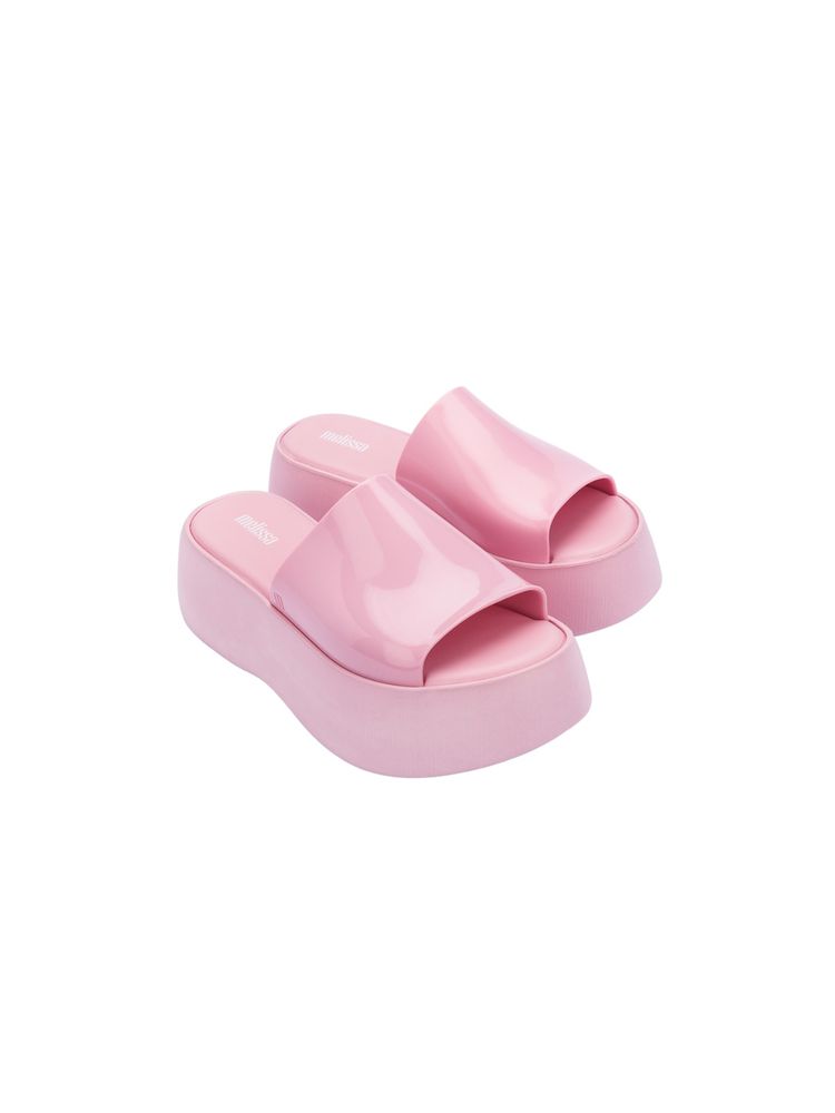 Melissa Becky Ad Pink Solid Heels-picture-24