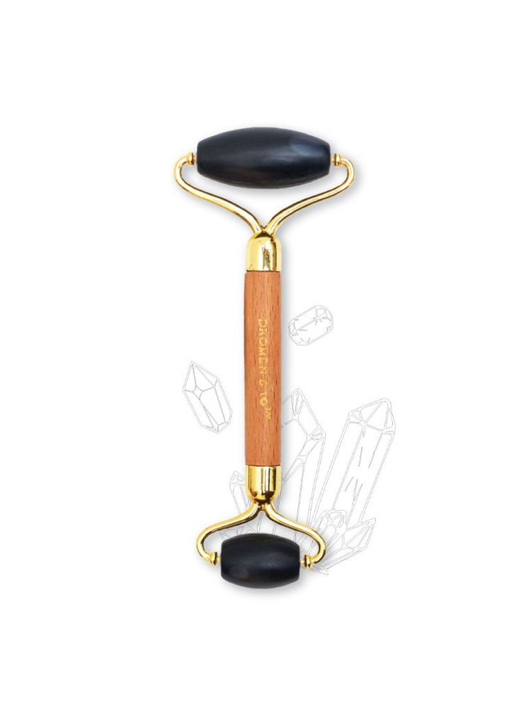 Dromen & Co Black Obsidian Facial Roller for Men