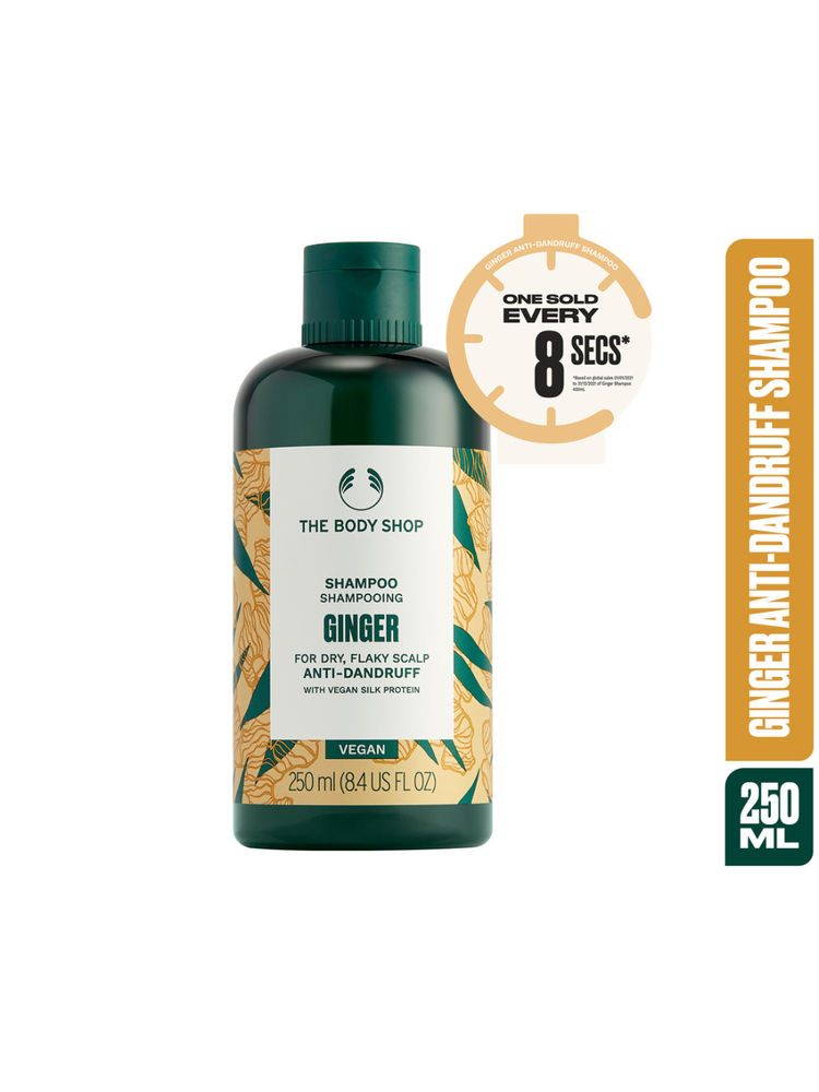 The Body Shop Ginger Anti-Dandruff Shampoo, For Dry, Flaky Scalps-image-9