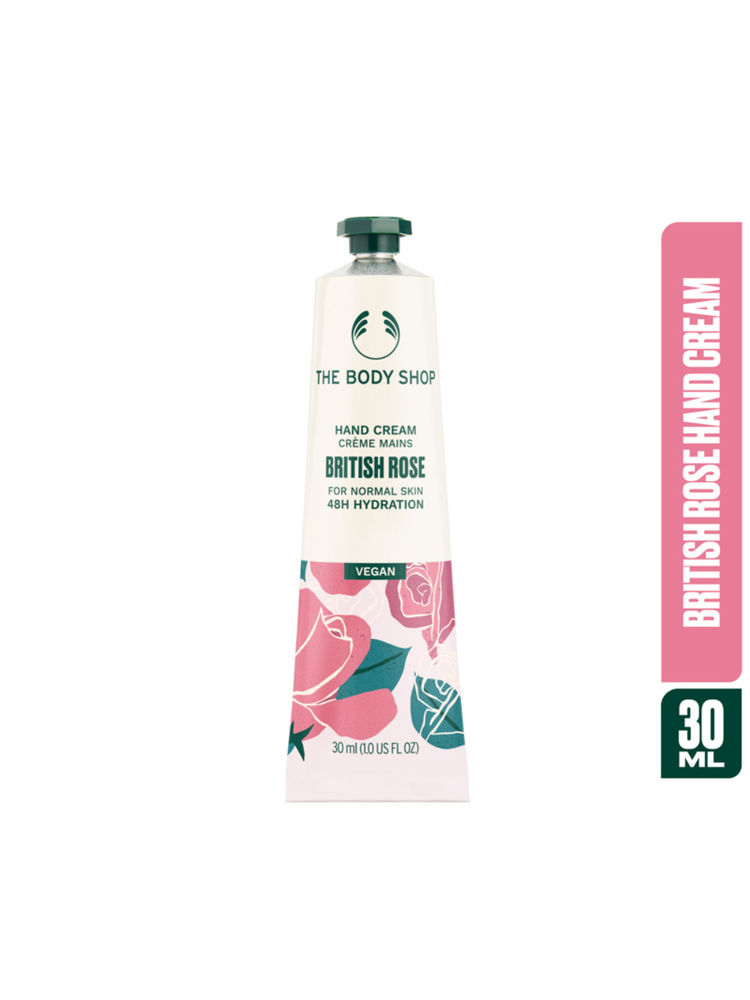 The Body Shop British Rose Petal Soft Hand Cream