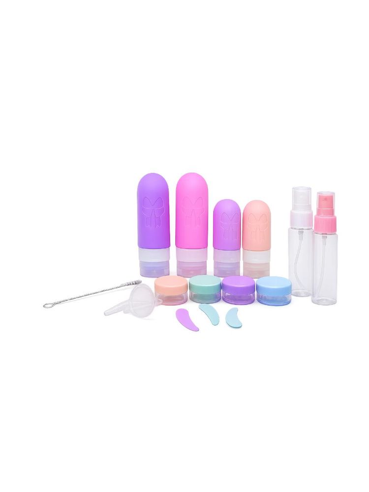 Allure Leakproof Travel Containers Refillable Bottle Set For Toiletries-picture-35
