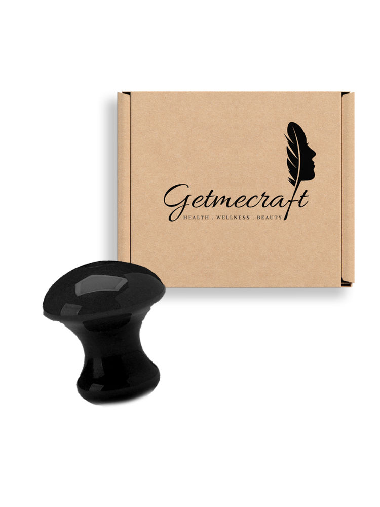 Getmecraft Black Obsidian Mushroom Gua Sha Tool-image-49