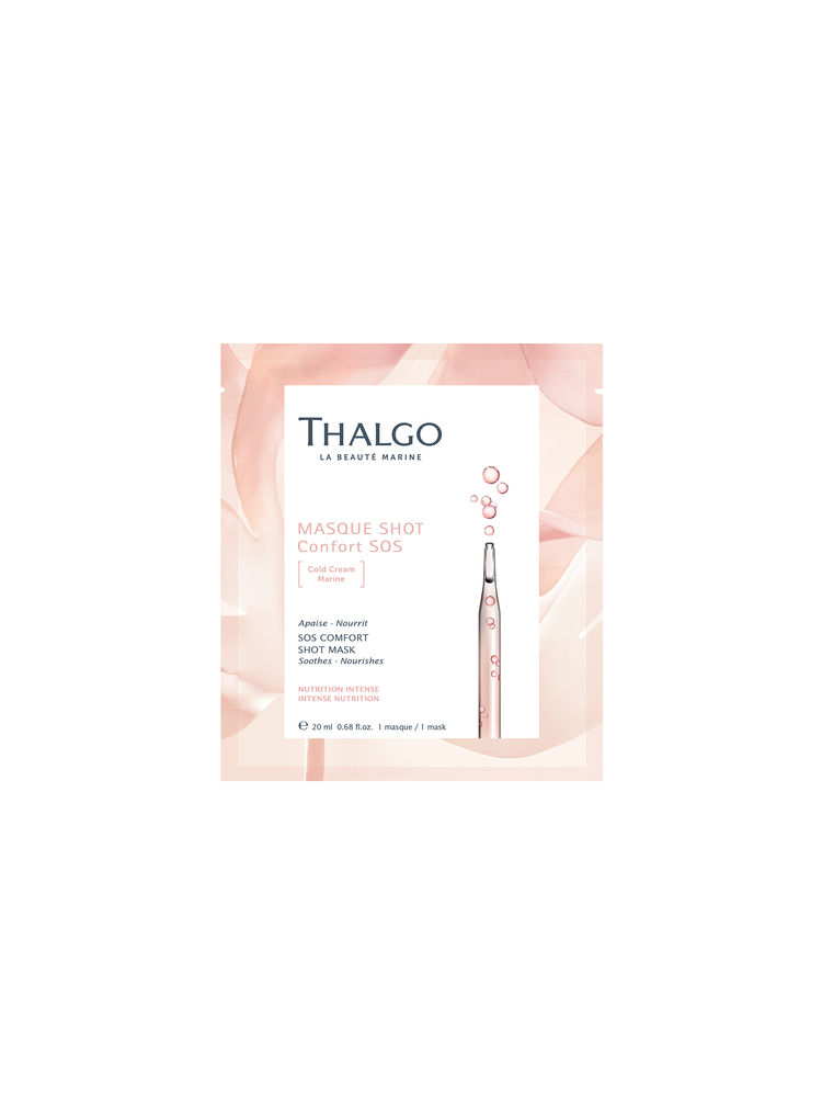 Thalgo Sos Comfort Shot Mask - Nourishing Marine Cold Cream Sheet Mask-picture-44