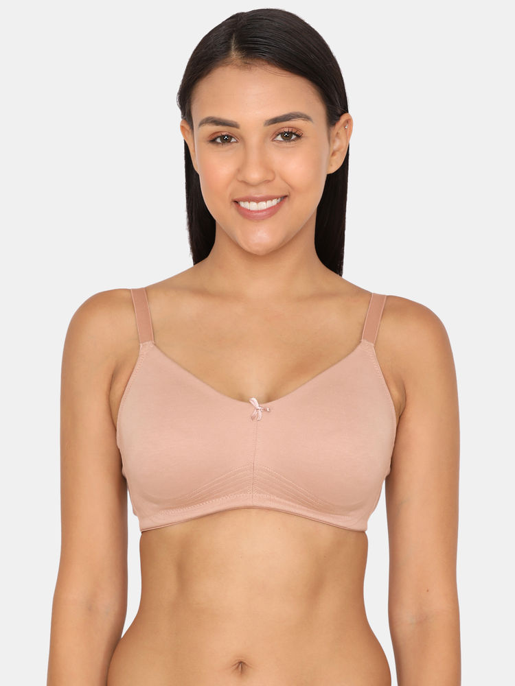 Zivame Double Layered Wirefree No Sag Bra - Roebuck-picture-14
