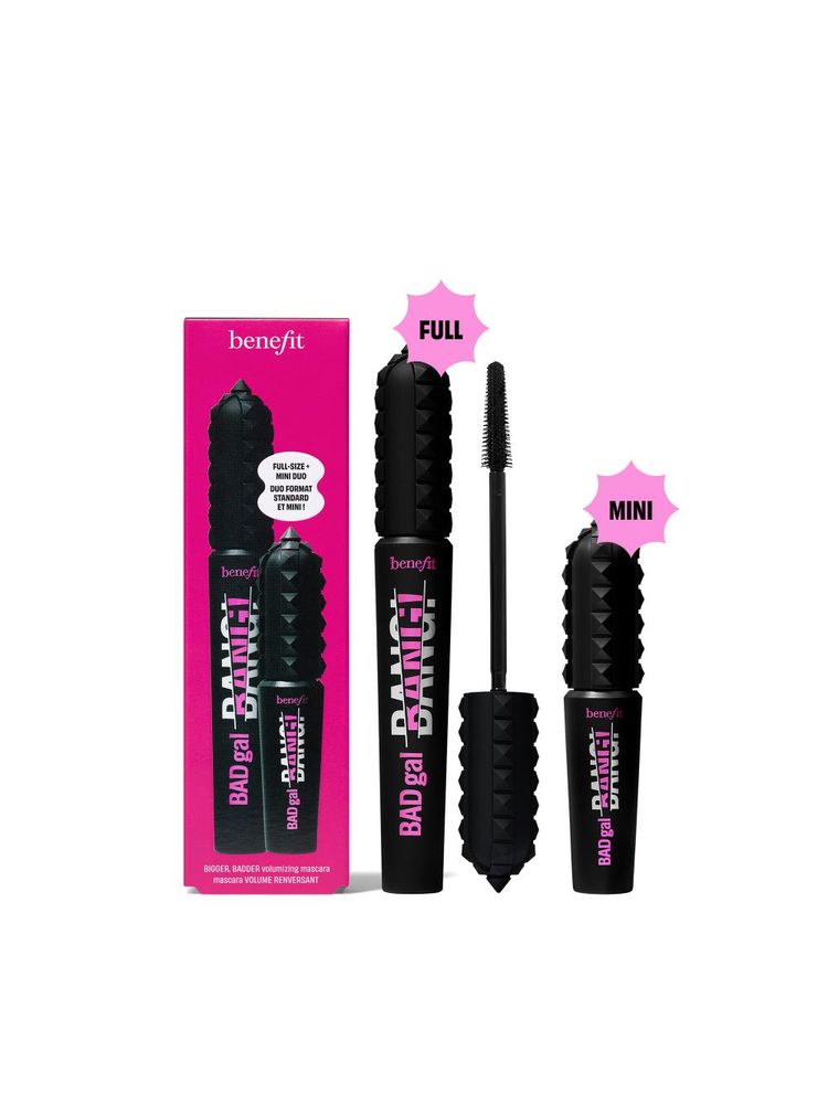 Benefit Cosmetics Bangin’ Lashes Full-Size And Mini Volumizing Mascara-image-13