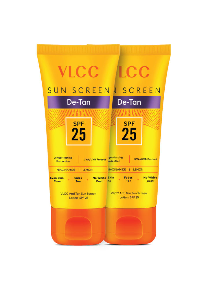 VLCC De-Tan Sun Screen Lotion SPF 25 PA+ - Buy One Get One-image-22