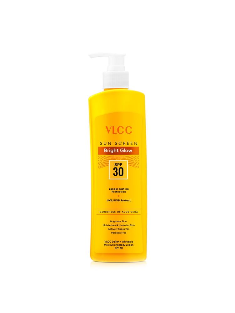 VLCC Bright Glow Sunscreen Body Lotion SPF 30 PA+++