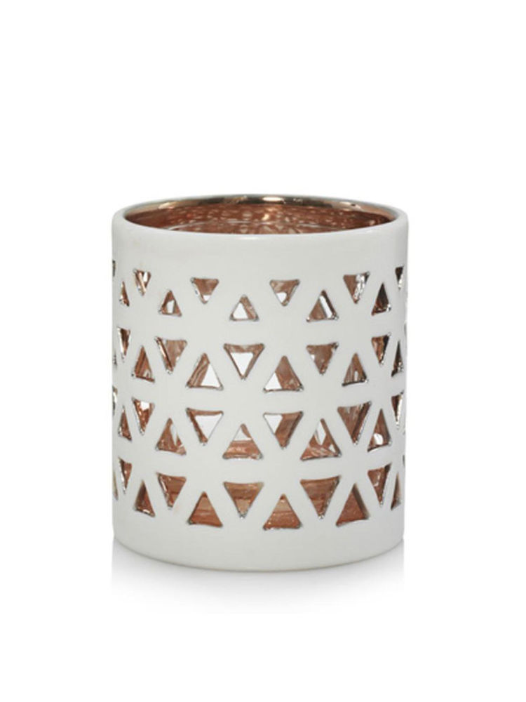 Yankee Candle Belmont White Ceramic Tea Light Votive Holder-image-7